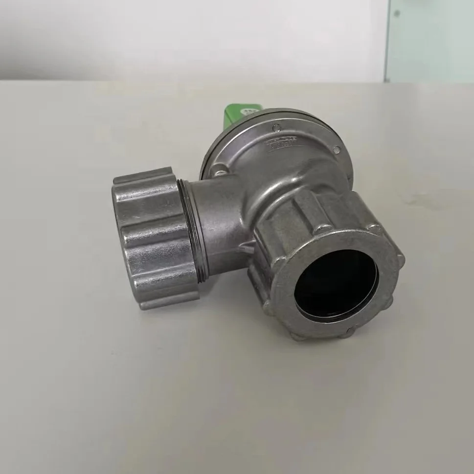 High quality air Solenoid diaphragm pulse valve 24VDC pilot coil right angle With nut SBFEC DMF-ZM-40S 1.5 inch for Boiler plant