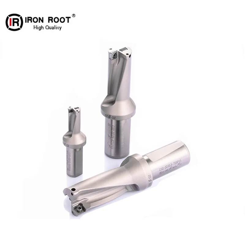 NEW CNC Lathe Turning Tools Drilling Tool Indexable U Drill C25-3D22mm-25mm SP07 for SPMG Insert