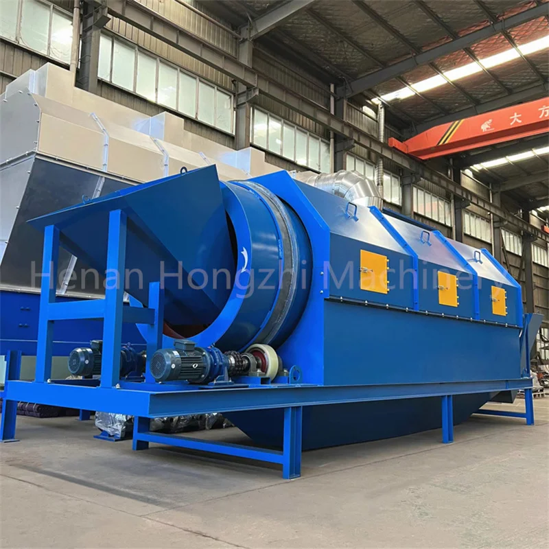 trommel screen separator trommel rotary screen separator municipal solid waste trommel screen