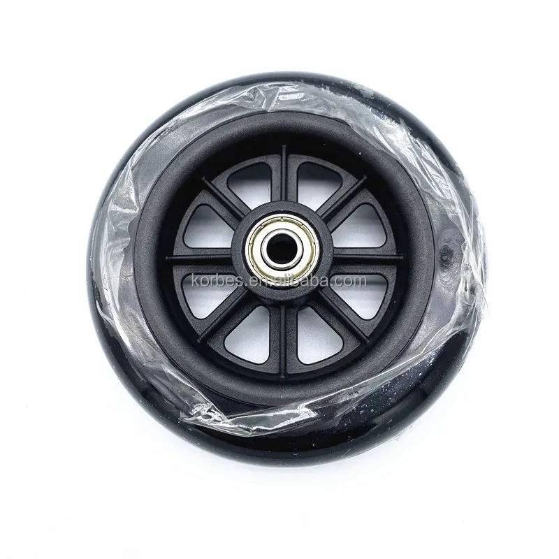 5 Inch Customized Kids Baby Trolley Cart Plastic Replacement Wheel Disabled People Wheelchair Front Wheel