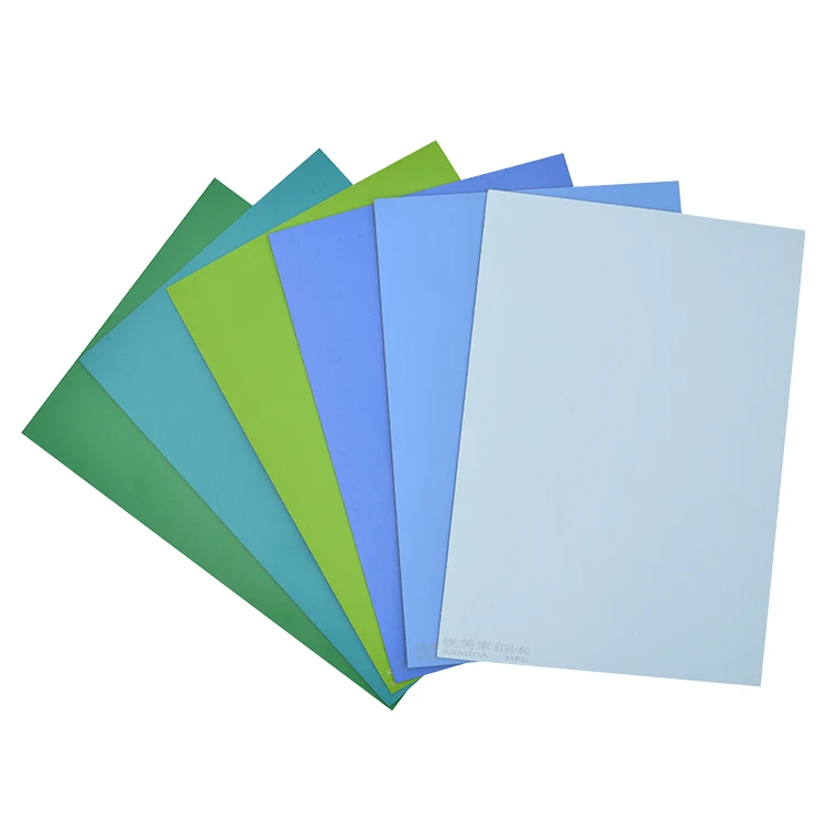 Formica Solid Colors HPL 1mm HPL Laminate Sheet HPL Panel Outdoor
