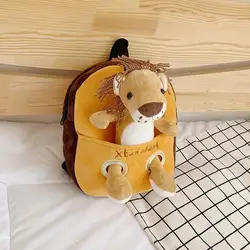 New arriving school book bag children plush cartoon mini backpack