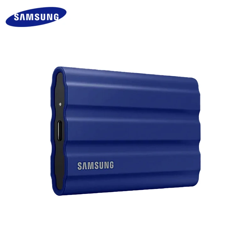 Original Samsung Portable SSD T7 Shield 1TB 2TB Hard Drive High Speed External  Solid State Disk Compatible For Laptop Desktop