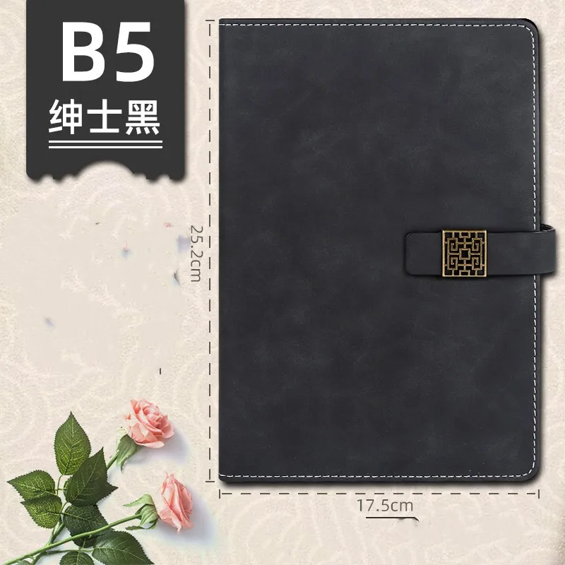 2024 Promotion Business Man Gift Set Pen B5 Notebook Embroidered Christmas Valentine's Day Graduation Automotive Insurance