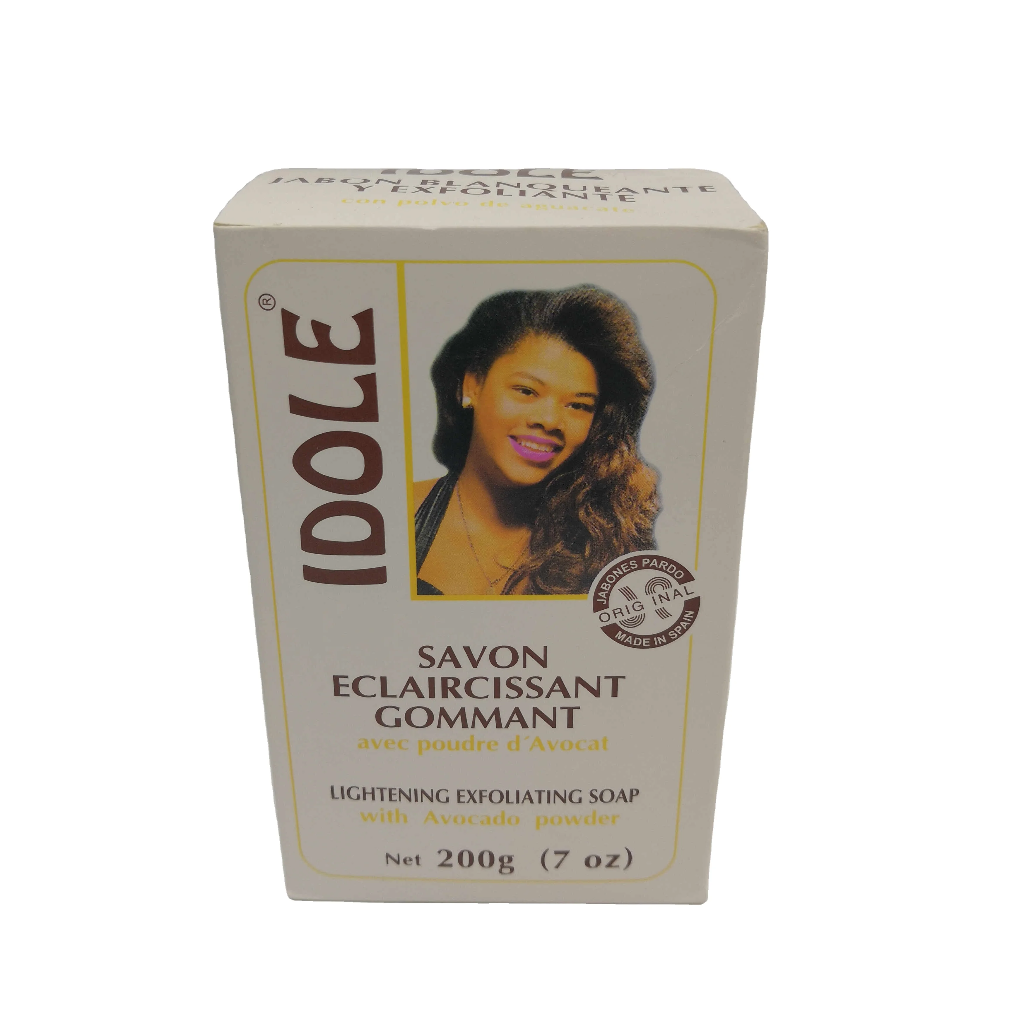 
Hot Sell Body Fragrance Olive Oil Idole Papaya Skin Lightening Soap 