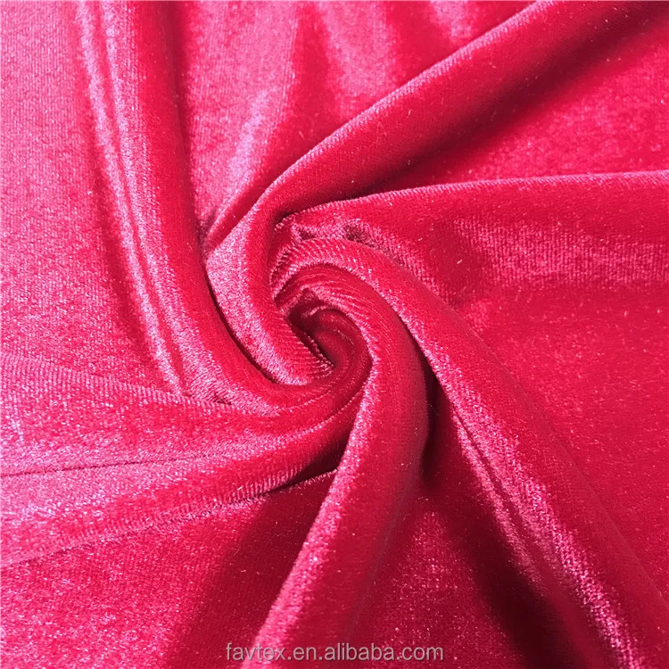 95 Polyester 5  Spandex Stretch KS Korean Velvet