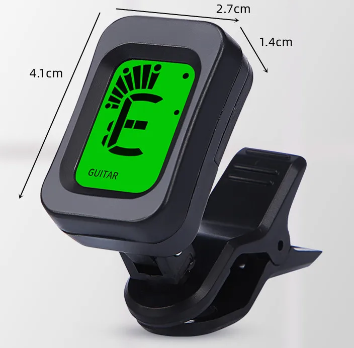 wholesale guitar tuner 12 equal temperament ukulele bass violin electronic tuner universal musical instrument accessories