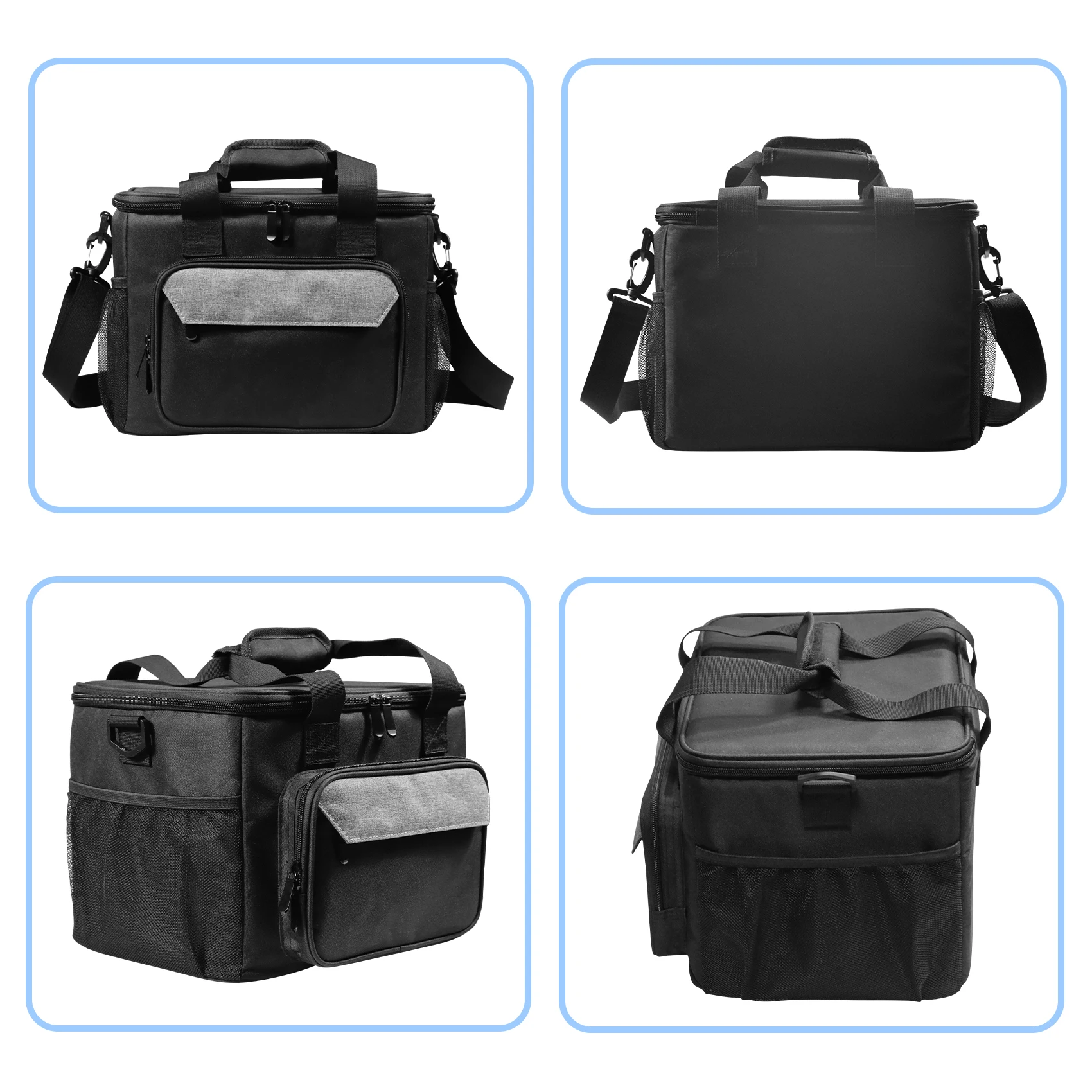 Wholesale Price High Quality Thermal Insulated Cooler Lunch Box Bag Men Women Kids in School Delivery Food Bag in Cooler