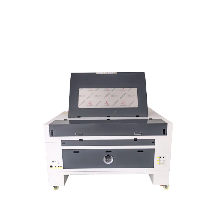 Integrated CO2 Laser Cutting Engraving Machine 1300x2500 with Fabric Bed USB Port & Exhaust Fan for Wood Stone & Paper