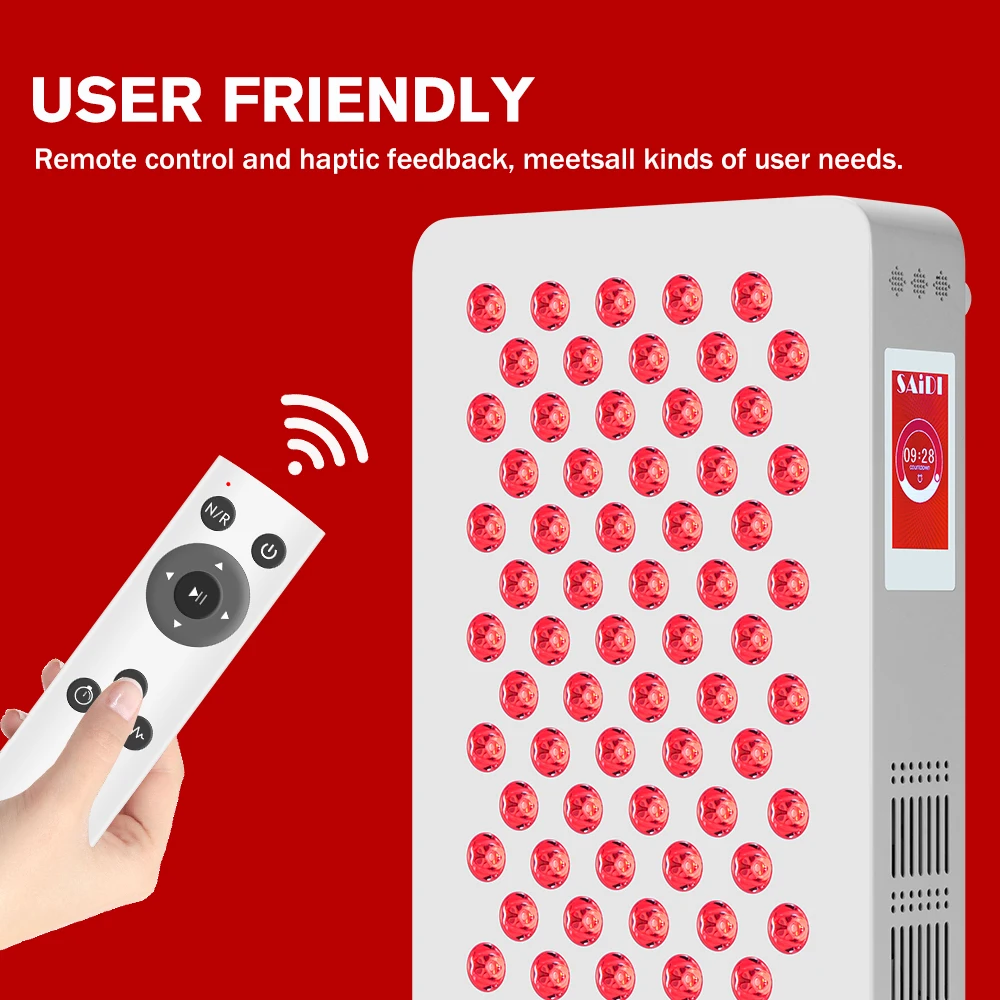 Home Pain Relief 180W 4chips High Irradiace PDT Device 630nm 660nm 810nm 830nm 850nm Red Near Infrared Panel Led Light Therapy