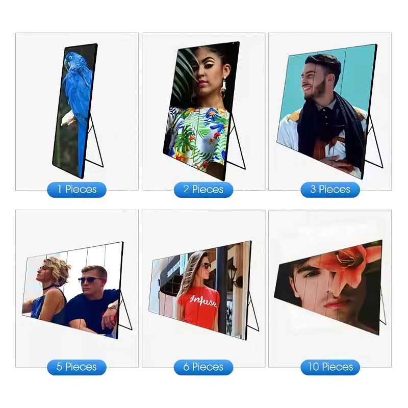 TOPvision высокая яркость Полноцветный Wifi Usb коммерческий рекламный плеер Digital Signage светодиодный экран