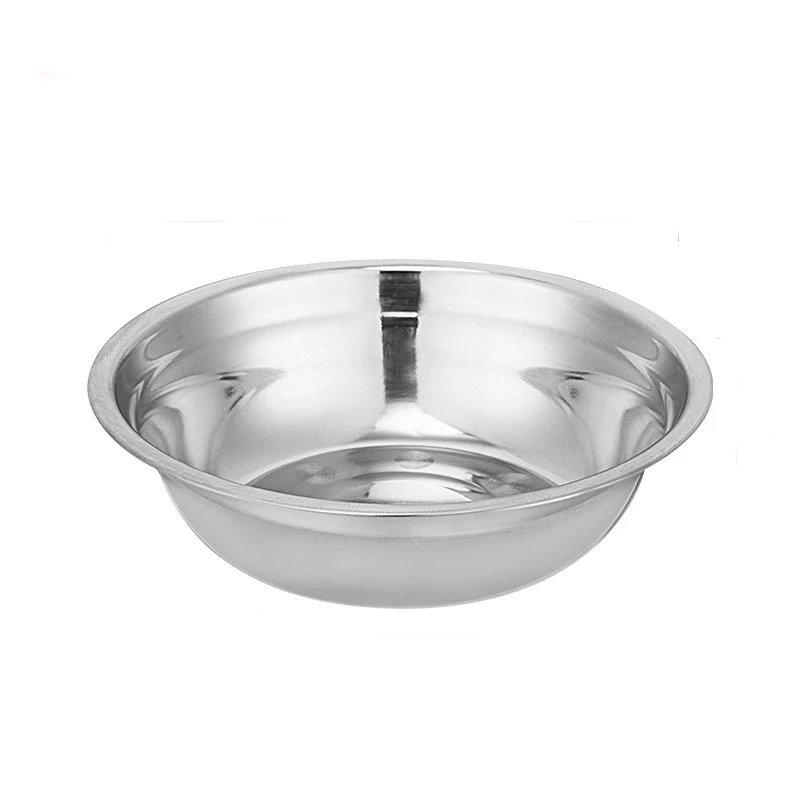Cheap Kitchen Utensil Soup Deep Basin Rice Bowl Various Sizes Stainless Steel Wash Basin/metal