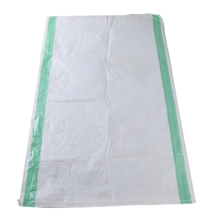 packaging sack white color good quality customized  pp woven bag for grain,flour,wheat,rice,corn