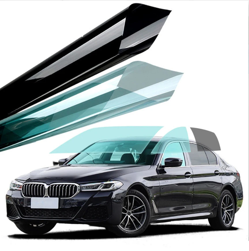 high quality nano ceramic removable window tint roll 3m car sun film window tint film electric tint film black for car window