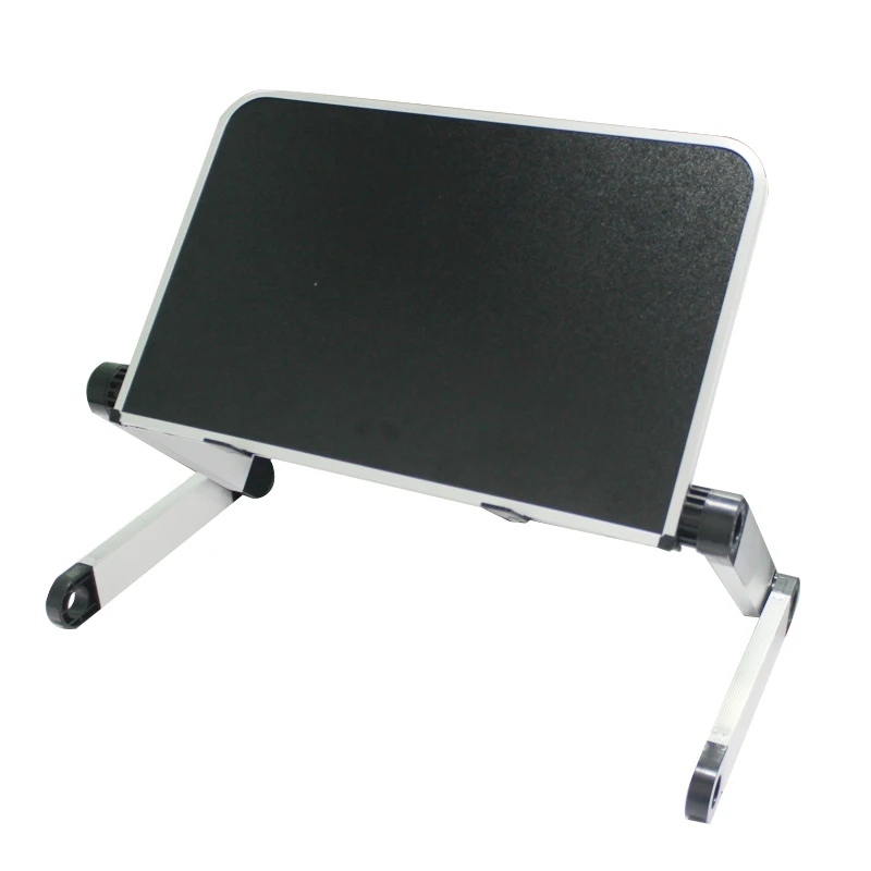 
Home office desk aluminium pc mounting bracket laptop book holder portable adjust height computer stand 