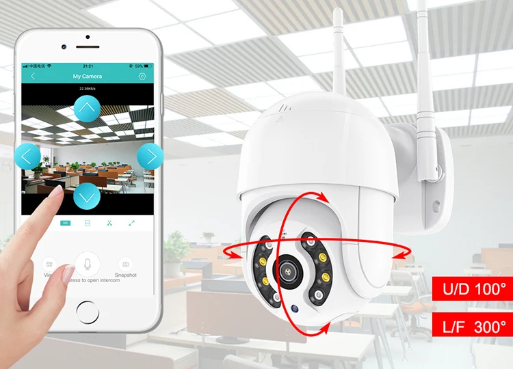  OEM Цена 3MP 360 человек автоматическое отслеживание XM ICSEE h.265 открытый vedio наблюдение onvif беспроводной WiFi смарт PTZ IP CCTV