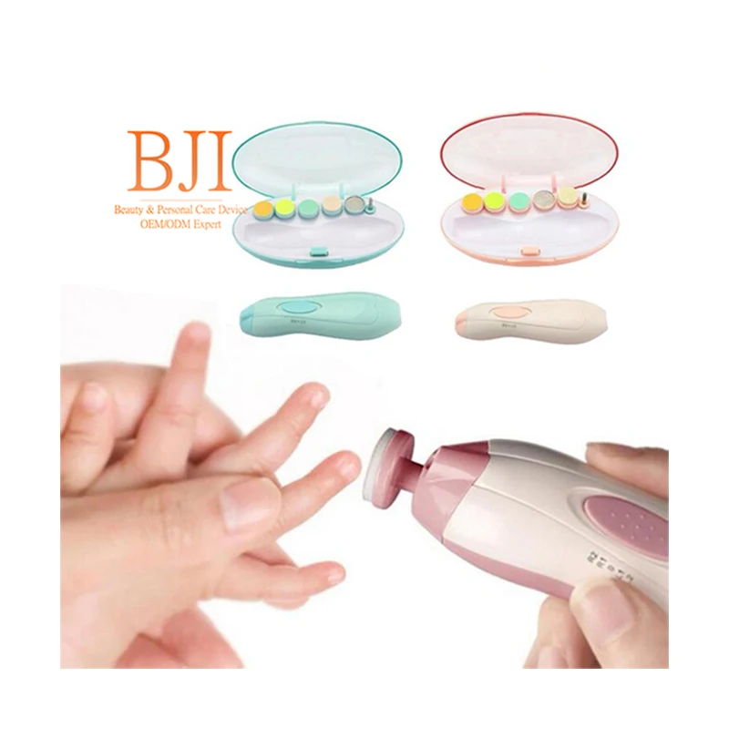 Electric Baby Nail Trimmer Safe Nail Cutter Set for Baby Adults