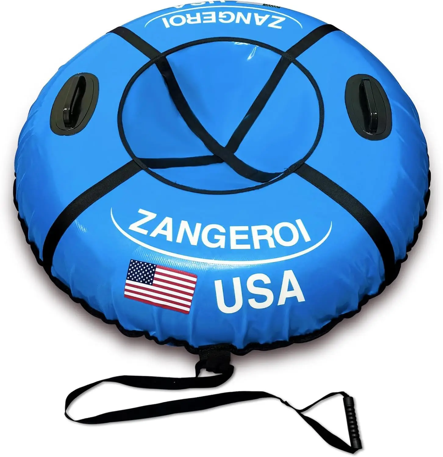 Heavy Duty Snow Tube for Sledding Snow Sled Sledding Tube Inflatable Snow Tube for Towable Rubber   Winter Sports Fun