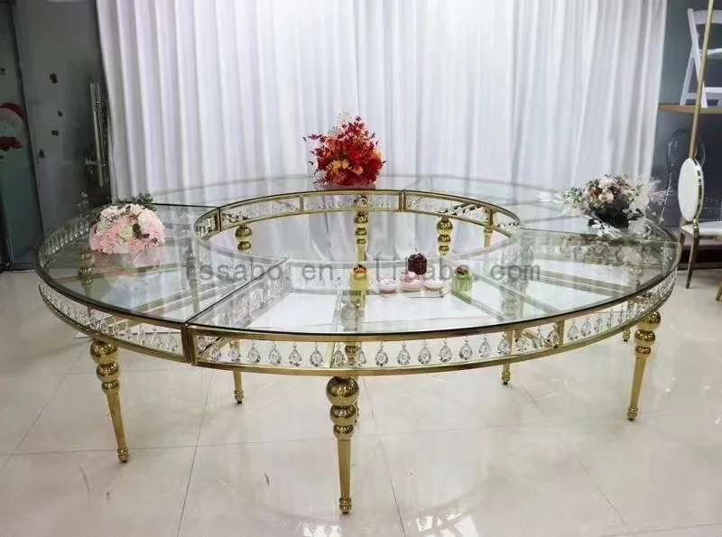Wedding Furniture Supplies Modern Gold Chair and Table sweetheart wedding reception table