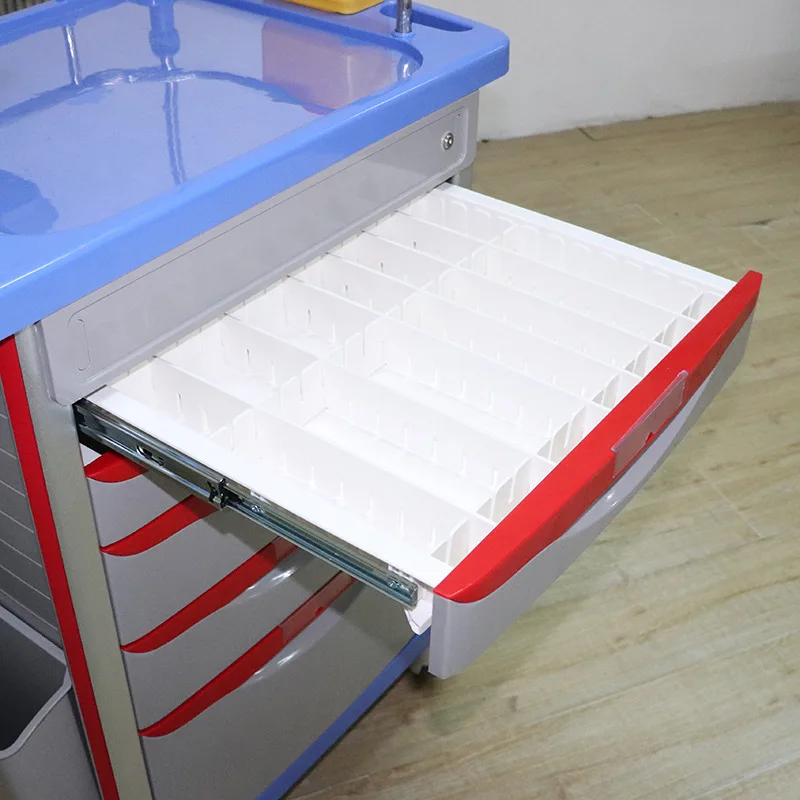 2022 Wholesale Medical ABS Cart  Trolley Infusion Vehicle Medicine Delivery Car