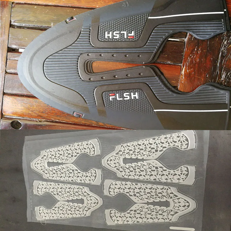 Up and down folding sports shoes sole cutting high frequency machinery