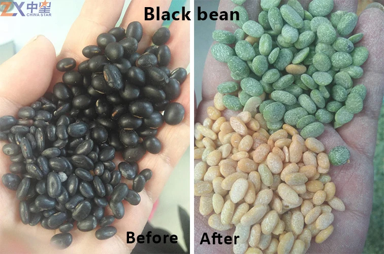 Multiple grains peeling machine lentils black bean soybean chickpea eye beans gram peel huller shelling machine