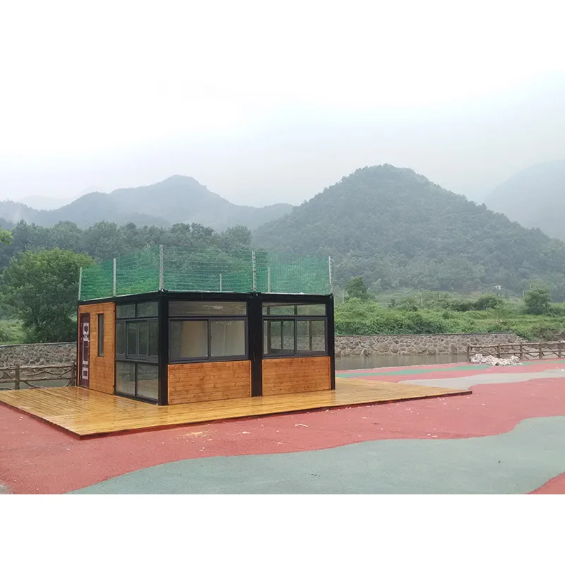 China Made Prefabricated 20ft 40ft High Quality Container Homes with custom-made