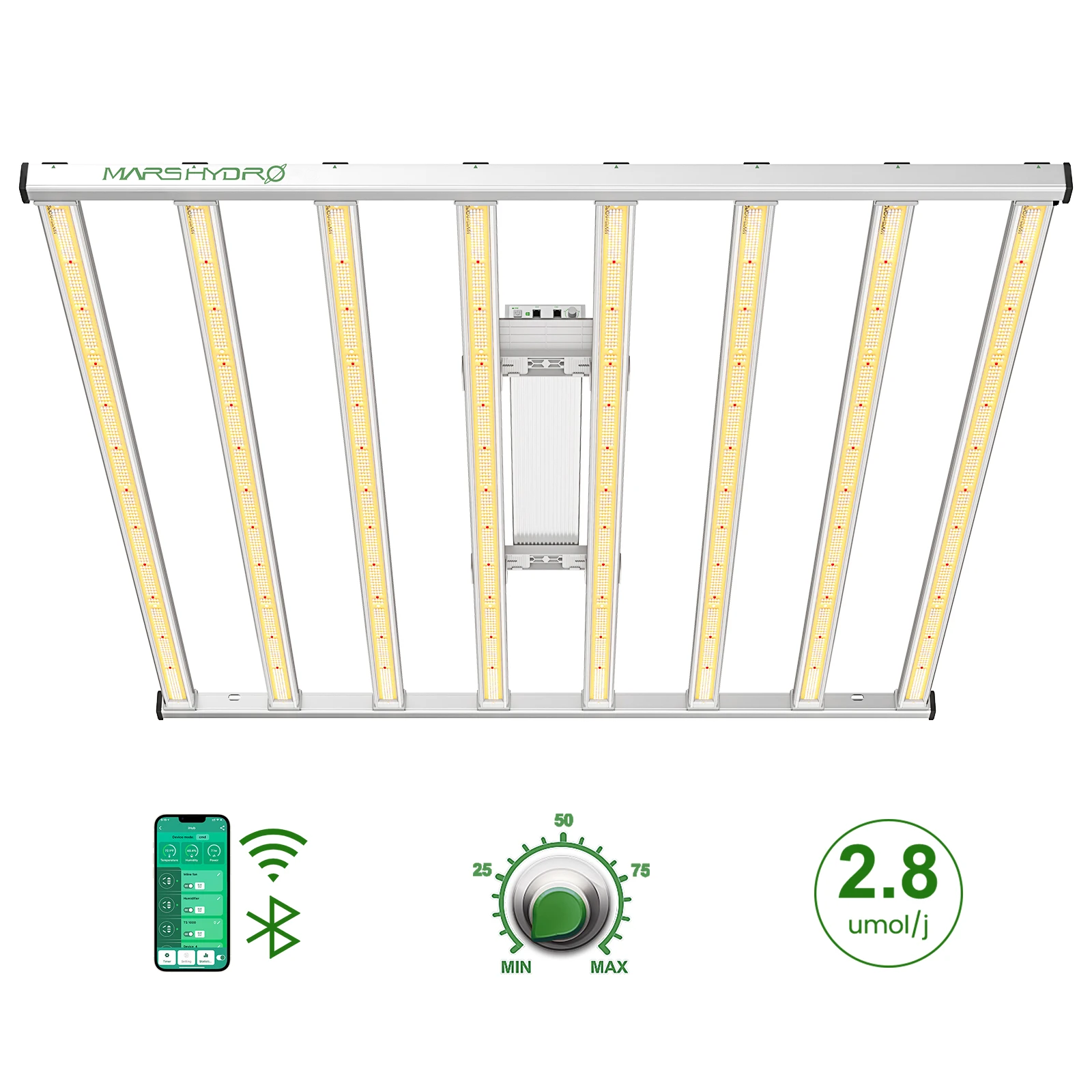 Smart App 800w full spectrum led grow light Mars Hydro 4x4 commercial grow light for indoor plant profesional LEDGROWLIGHT