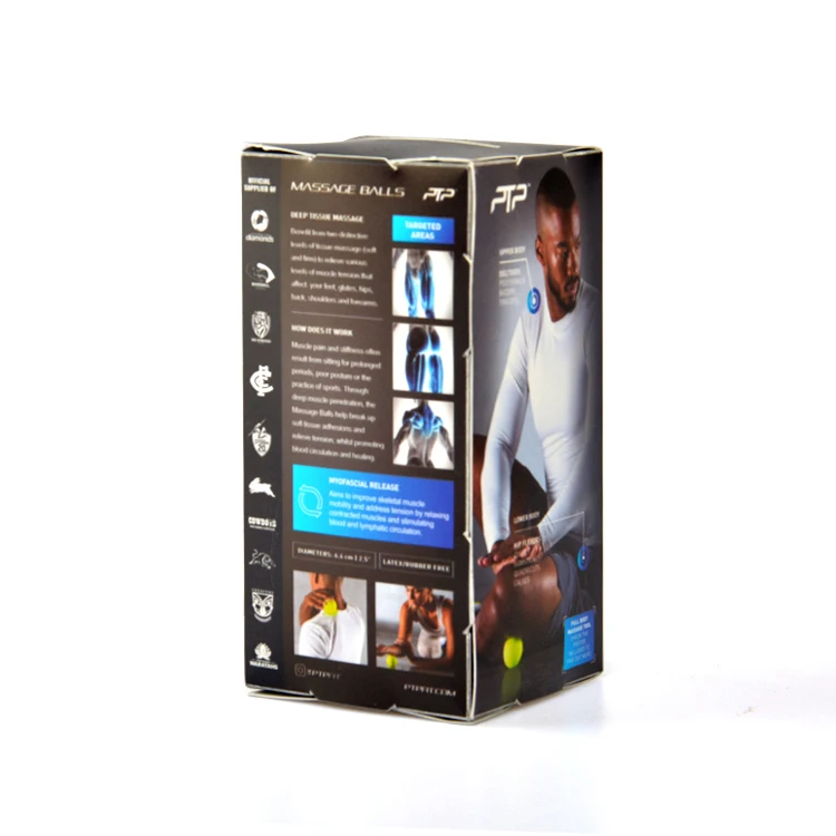 Custom packing Square Cosmetic Brush custom printing box PVC with clear window