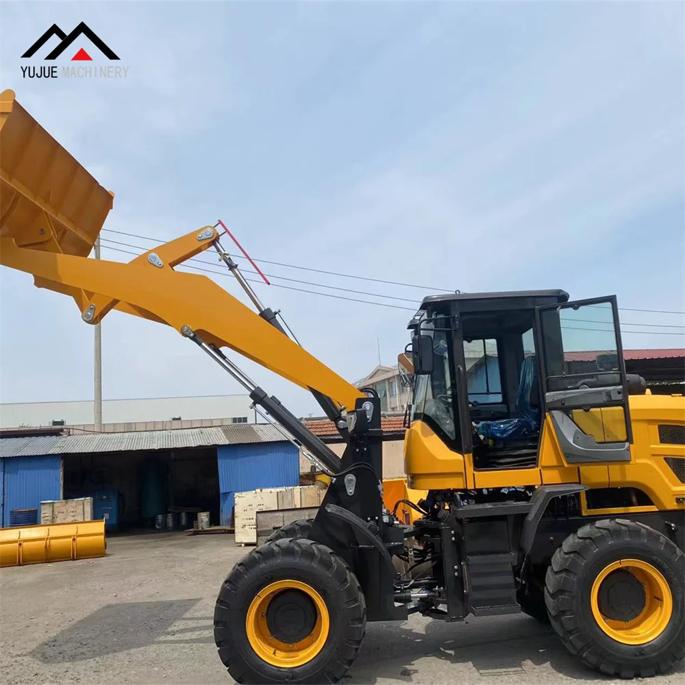 Lingong ZL949 фронтальный тракторный погрузчик Подержанный двигатель Yuchai 3-5 тонн номинальная нагрузка для ферм