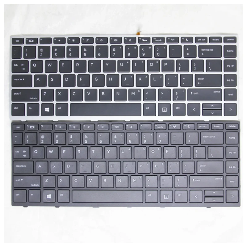 New US/BR/RU/SP laptop Keyboard for HP Probook 640 G4 G5 645 G4 G5 430 440 445 G5