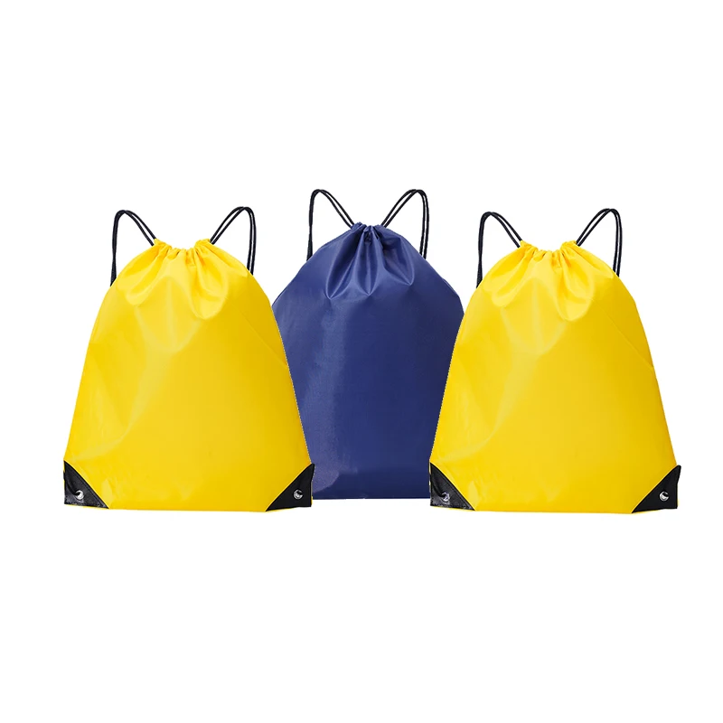 Custom logo printing waterproof factory Free sample, bicycle frame storage bike pannier cinch drawstring backpack bags/