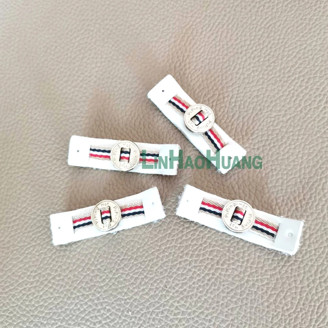  Этикетка из искусственной кожи с логотипом никеля и металлического сплава для джинсов/курток