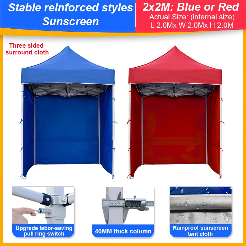 Factory made  3x3 automatic gazebos stretch beach marquee pop up canopy advertising party trade show tent for events