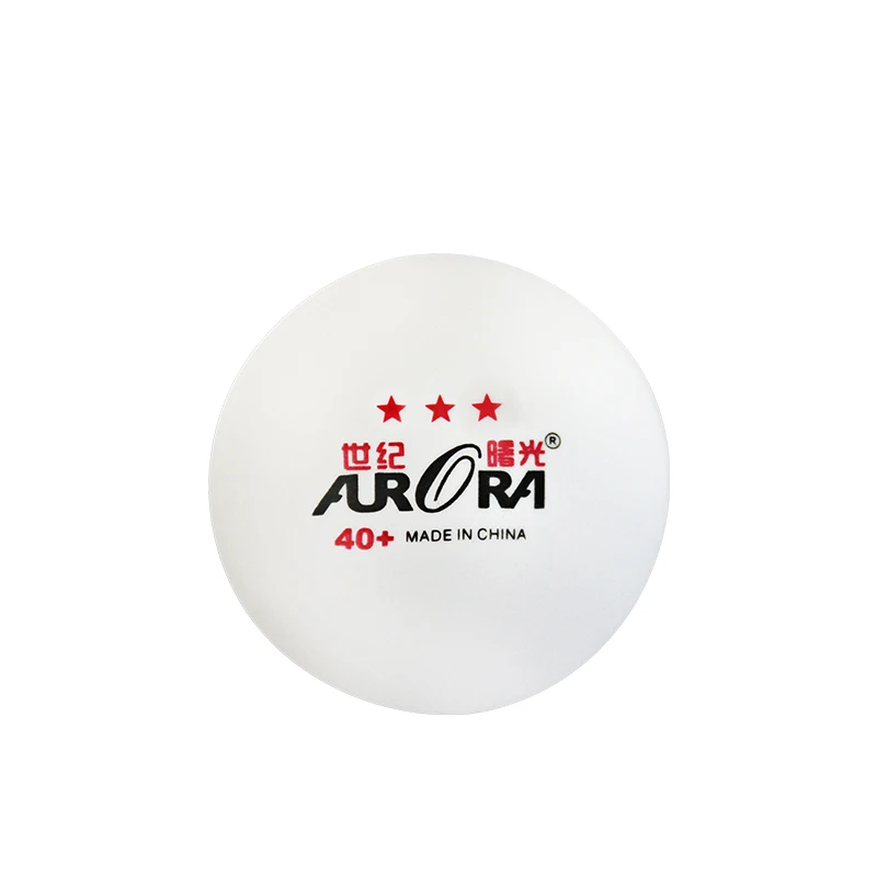 
Hot sales AURORA 40 mm+ cheap price table tennis balls customized logo pingpong balls 