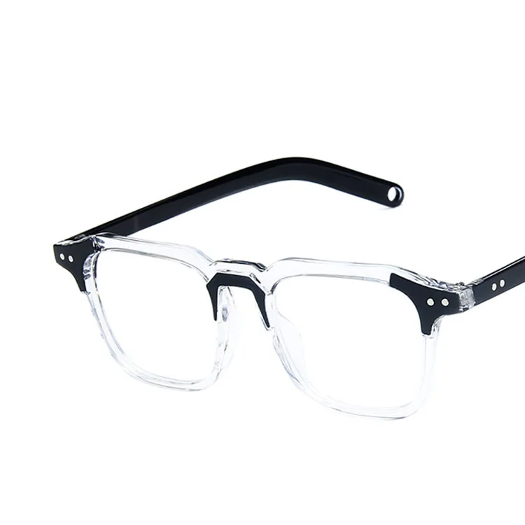 New arrival cheap wholesale price big square pc paparazzi optical frames eyewear eyeglass frame men women unisex