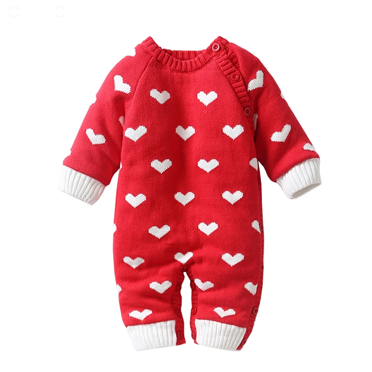 
China manufacturer direct wholesale winter baby clothes rompers jumpsuit 