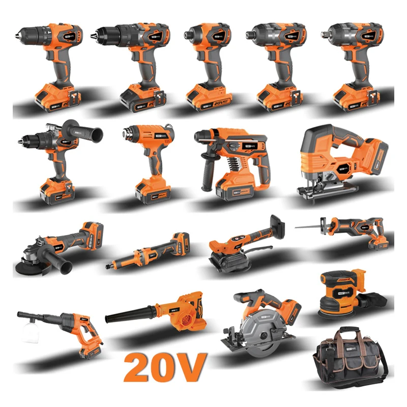 100mm High Power Lithium Battery Brushless 9000r/min Speed Angle Grinder Machine