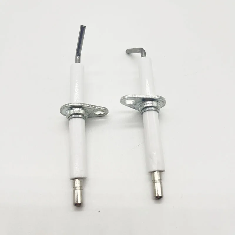 Spark plug ceramic ignition electrodes