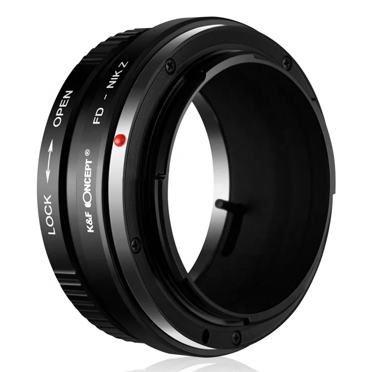 K&F Concept High Precision Lens Adapter for Canon FD Lenses to Nikon Z Mount Camera