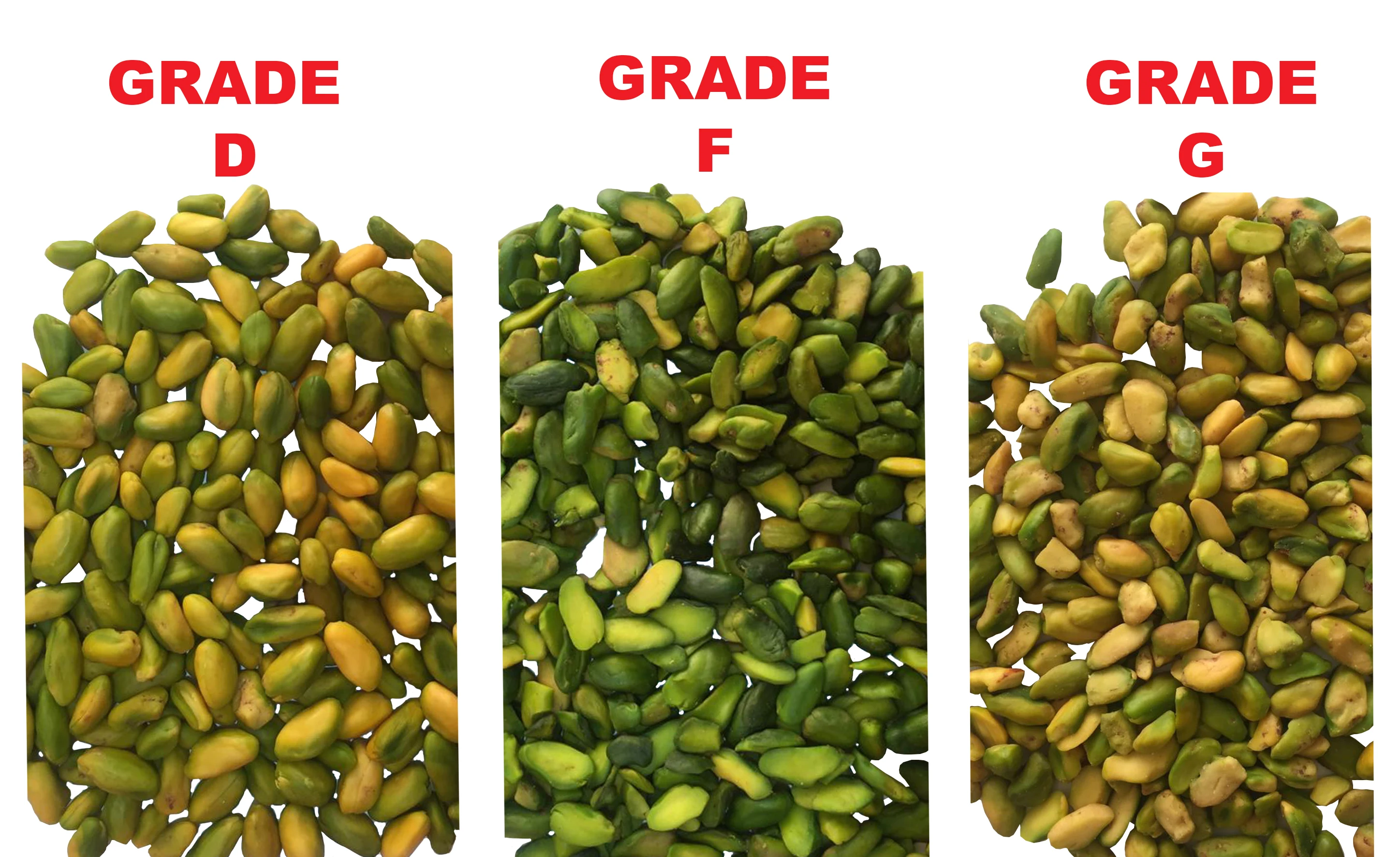 Premium natural wholesale high quality green pistachio kernels peel