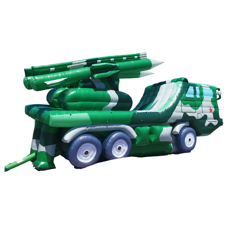 Simulation amusement education inflatable model aircraft tank cannon training dummy