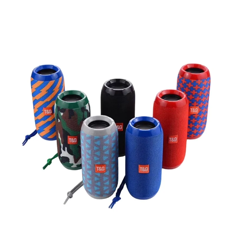 Waterproof Portable Speaker Wireless Outdoor USB Speakers AUX TF Subwoofer Loudspeaker TG117