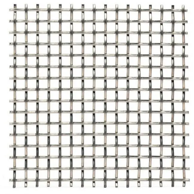 Customized Galvanized Stainless Steel Wire Mesh Twill-Weaving Dense Net Stainless Steel Wire Mesh