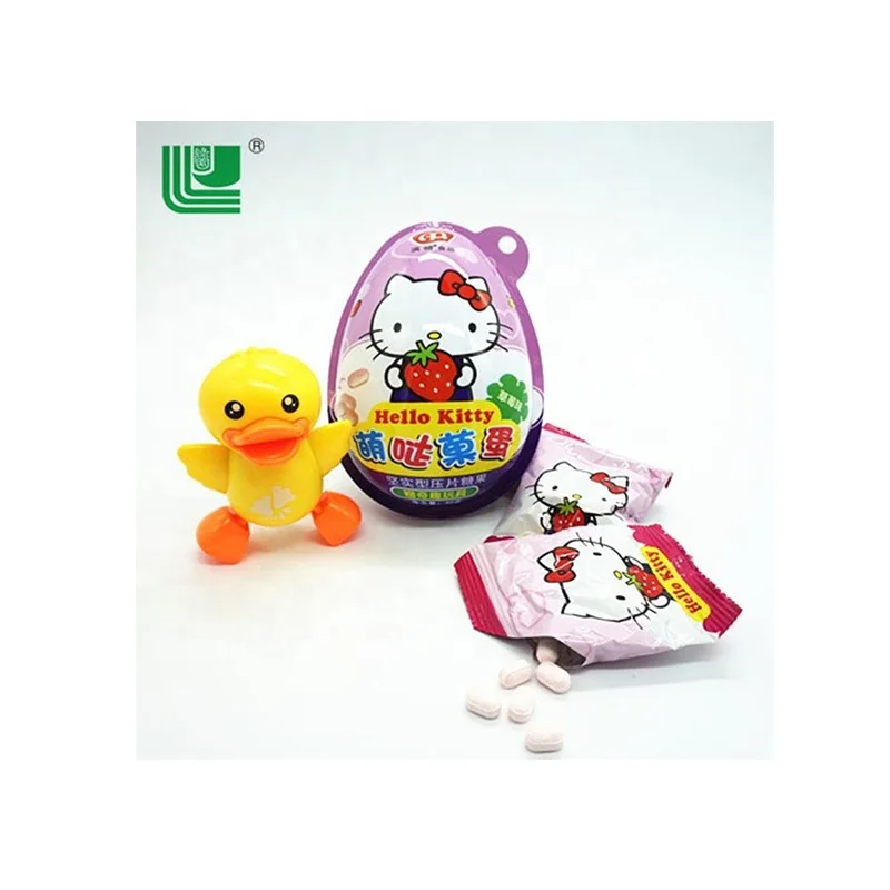 High quality wholesale chocolate candy egg with toy