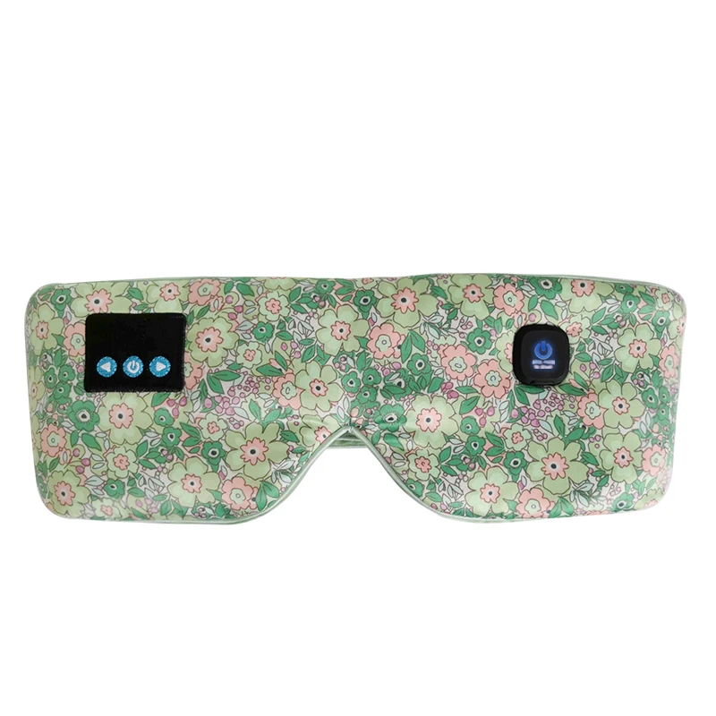 Sleep Eye Mask with Bluetooth Headphones,White Noise,Thin Speaker,Bluetooth Eye Mask with Heated for Noon Break,Travel and Sleep