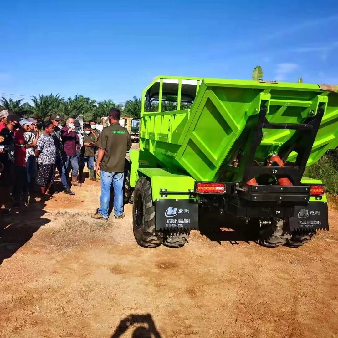50hp China Engine Oil YUCHAI Engine Palm Fruit Collection Mini Tractor Cargo China Ke Indonesia 4 Cylinder Engine Farms Ltd.