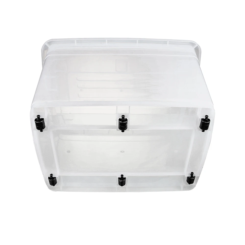 Customized High Quality 130l Plastic Transparent Storage Box