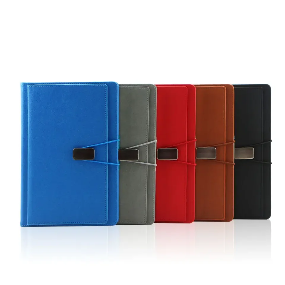 Full Certificated A4 A6 A5 Hard Cover Notebook Planner Custom Diary Card Pocket Journal