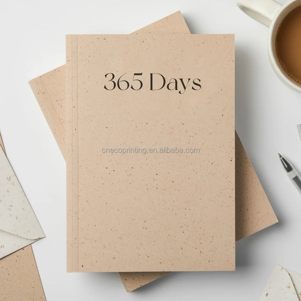 Custom Your Design Printing Bulk Wholesale 2025 2026 Hardcover Daily and Monthly Schedule Journal Planner Notebooks